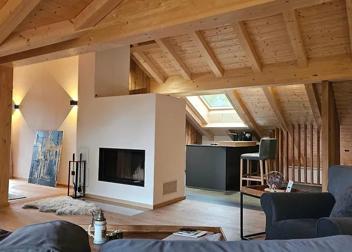 公寓 Alpenchalet Am Hirschbach 伦格里斯
