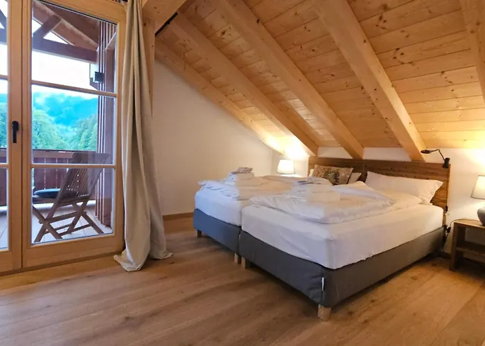 Alpenchalet Am Hirschbach 公寓 伦格里斯
